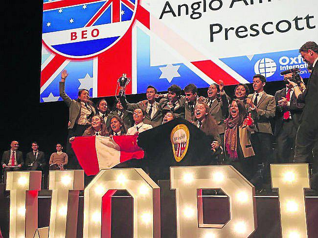 Arequipa: Colegio Prescott consigue el segundo lugar en el British English Olimpics 2016