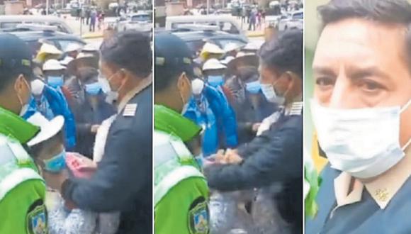 Investigan a oficial de la Policía por agresión en Chivay, Arequipa. (Foto: Difusión)