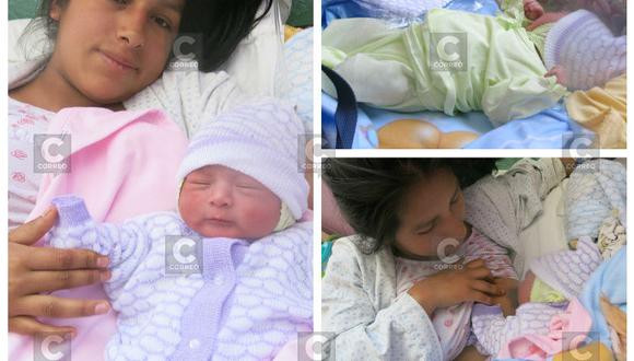 Junín: sobrina nieta de gobernador regional es la primera bebé nacida en el 2016 (VIDEO)