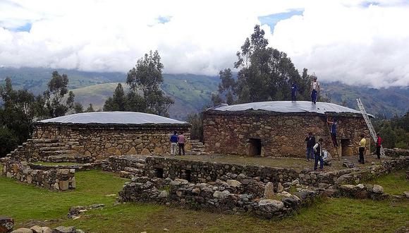 Áncash: Ministerio de Cultura protege de las lluvias a sitios y monumentos arqueológicos 