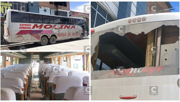 ​Una hora de terror viven 48 pasajeros de un bus asaltado en carretera (FOTOS)