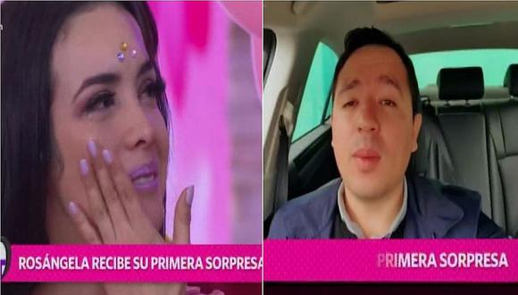 Rosángela Espinoza llora al recibir sorpresa de su novio en su cumpleaños (VIDEO)