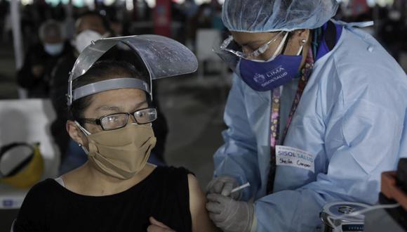 Durante la primera Vacunatón se logró inmunizar a 239.439 personas. (Foto: GEC/ Jéssica Vicente)