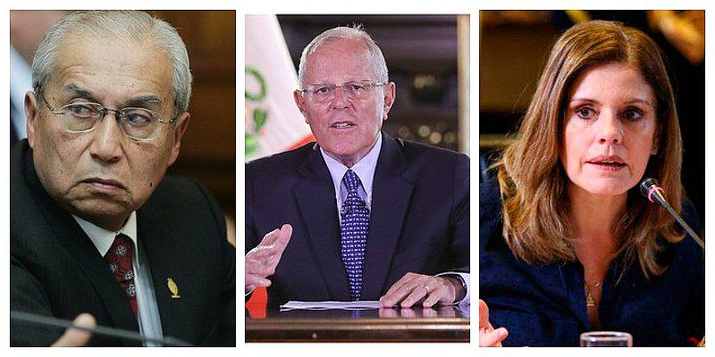 La Fiscalía investiga a PPK, Aráoz y Bruce por compra de votos 