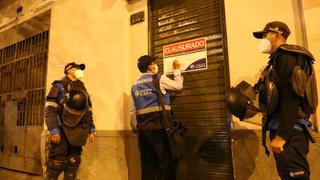 Más de 100 personas intervenidas por infringir toque de queda en Cercado de Lima