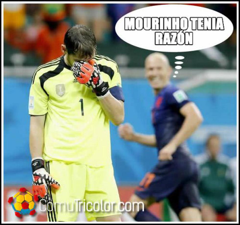 Brasil 2014: Los 'memes' tras la goleada de Holanda a España