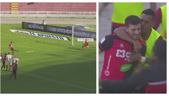 Melgar vs Universitario: Bernardo Cuesta anotó un golazo tras fallar minutos antes un penal (VIDEO)