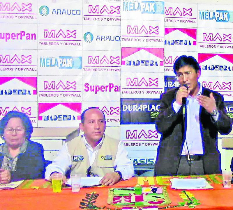 En distrito de Chilca formarán carpinteros en melamina 