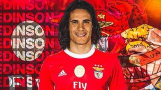 Edinson Cavani reforzaría a Benfica por 8 millones de euros anuales