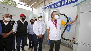 Ponen en funcionamiento planta de oxígeno medicinal en hospital de Lamas, en San Martín