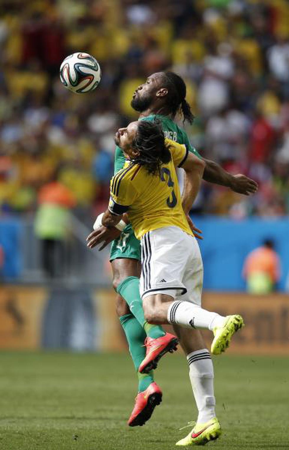 Brasil 2014: Los mejores momentos del partido Colombia - Costa de Marfil (FOTOS)