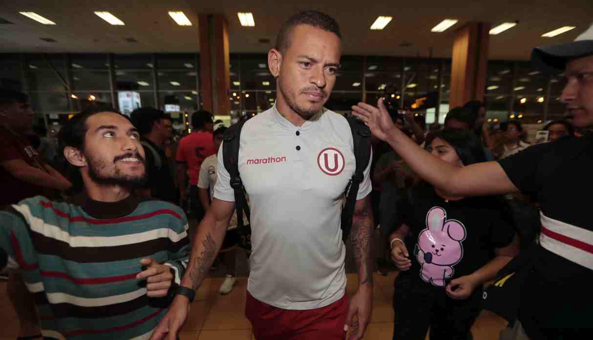 Universitario de Deportes llegó a Lima este viernes. (Foto: GEC)