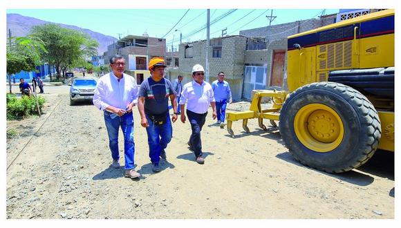 Reinician obras en Nuevo Chimbote y Coishco