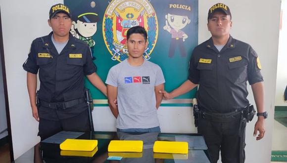 Droga había sido transportada desde Lima a Tacna por el ahora detenido Eittel Jhimy de la Cruz. (Foto: Difusión)