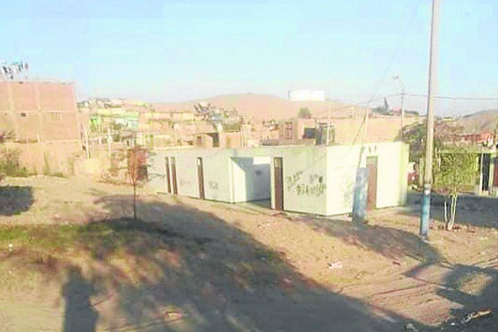 Puesto policial de Fonavi San Martín se convirtió en fumadero, letrina y hotel al paso