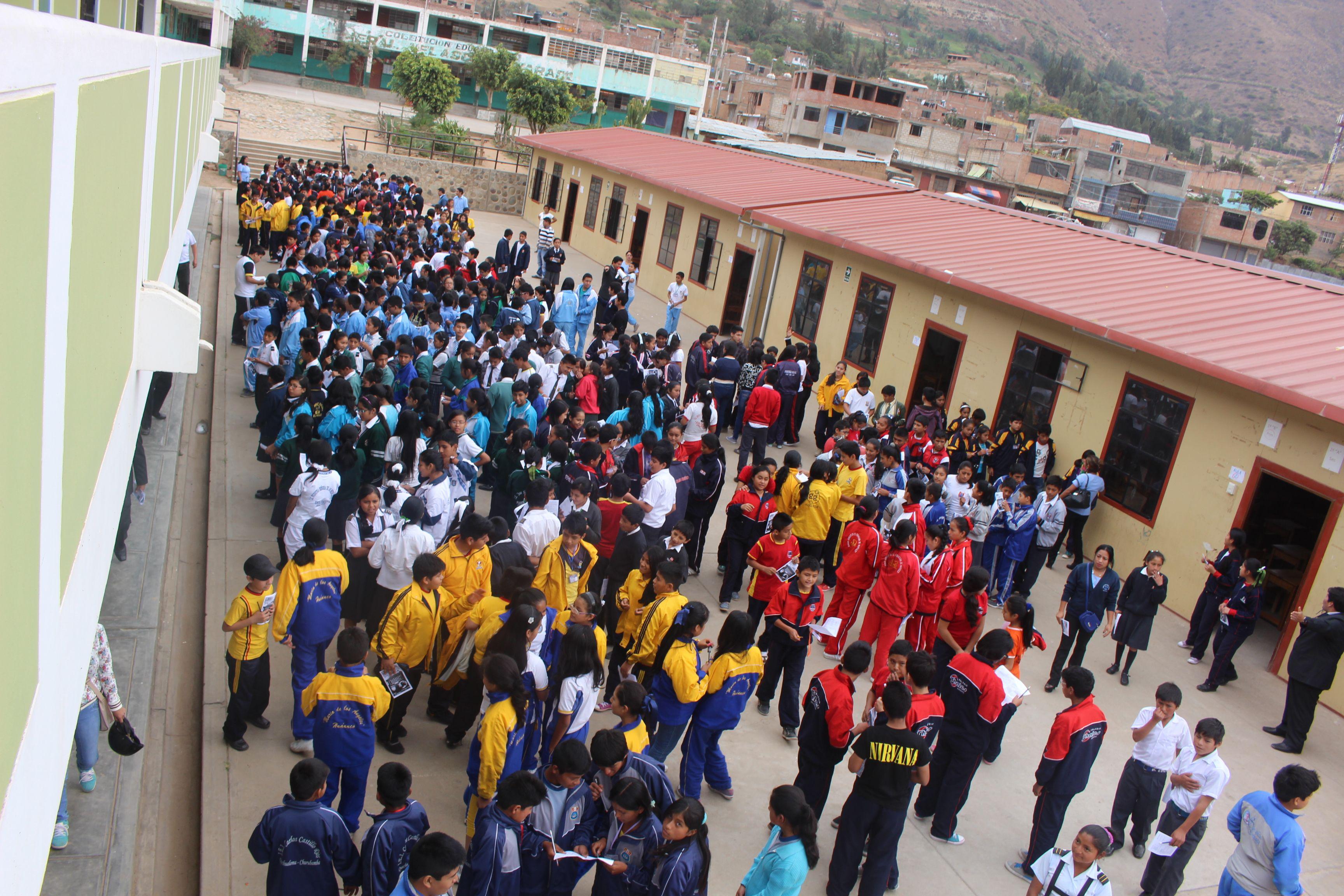 Pilllco Marca: Realizan "I Olimpiada Interescolar de Conocimientos 2015"