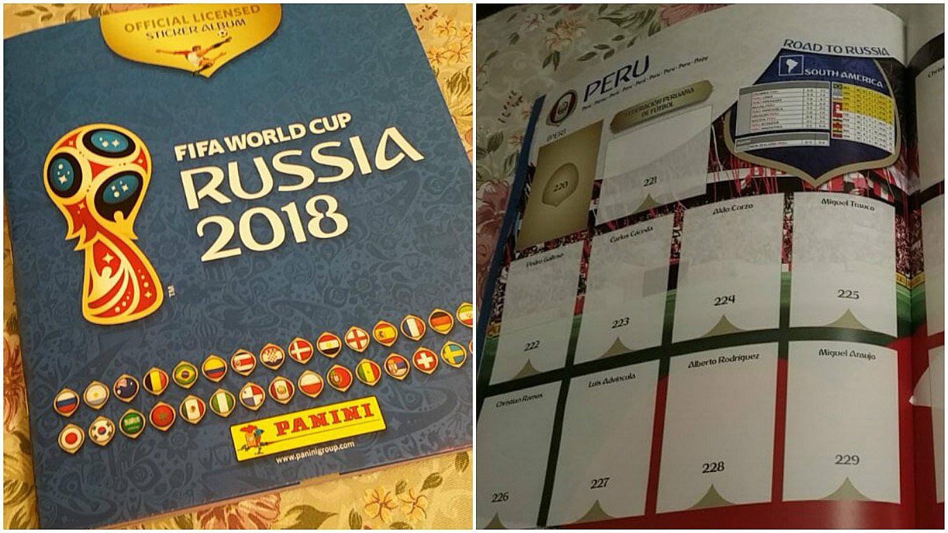 Álbum Panini: así se ve el coleccionable del mundial Rusia 2018 (FOTOS)