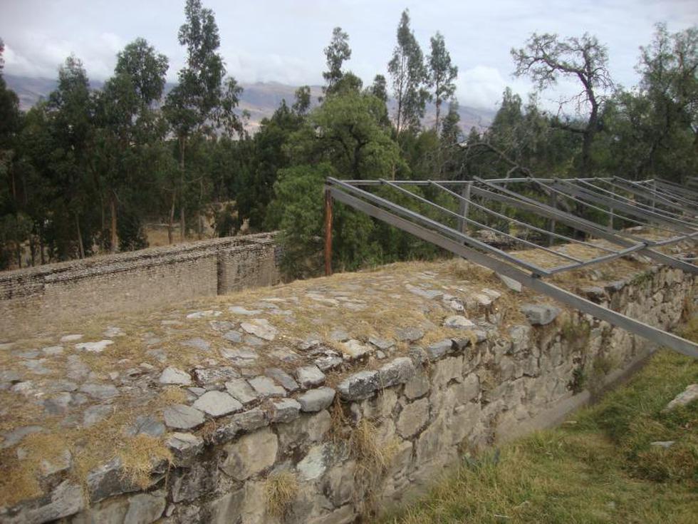 Derrumbes dañan sitio arqueológico Huarivilca (FOTOS)