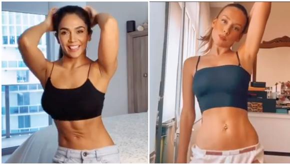 Vania Bludau imita a Ester Expósito con sexy baile en Instagram. (Foto: Instagram)
