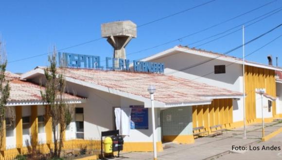Hospital Carlos Cornejo Rosello. (Foto: captura de pantalla de la página de la Defensoría del Pueblo | Diario Los Andes)