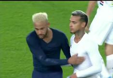 Miguel Trauco intercambió camiseta con Neymar tras goleada del PSG (VIDEO)