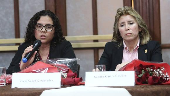 A fiscales Rocío Sánchez y Sandra Castro aún les falta revisar 28 mil audios más