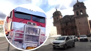 Transformers: alistan choque de Optimus Prime y explosión en el centro de Cusco (VIDEOS-FOTOS)