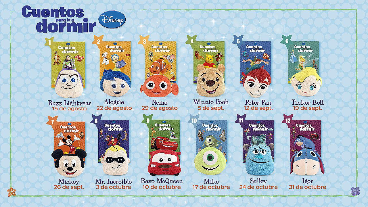 Cuentos para ir a dormir: Una colección de Disney para los más pequeños