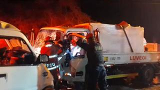 Un muerto y tres heridos deja accidente de tránsito en el distrito de Santiago en Ica