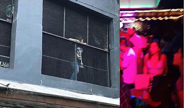 Buscan a mujer que se quedó encerrada en bar y continuó bebiendo gratis (VIDEO y FOTOS)