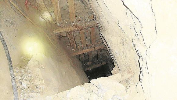 Minero  informal muere al caer en fosa