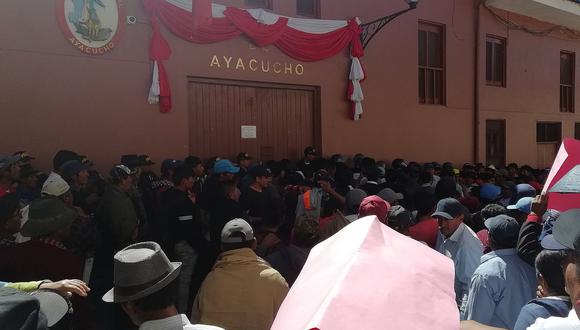 Desatención del Gobierno Regional de Ayacucho genera protesta de agricultores 
