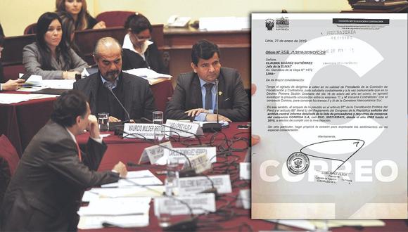 Fiscalización pide a la Sunat lista de proveedores y registro de compras de Conirsa (FOTO)