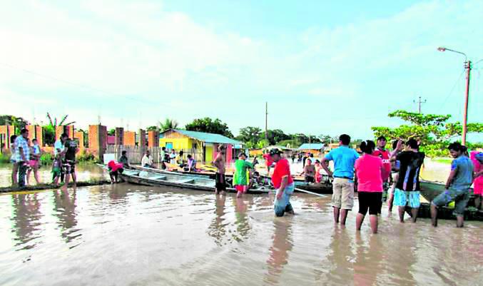 Emergencia en Madre de Dios por lluvias e inundaciones