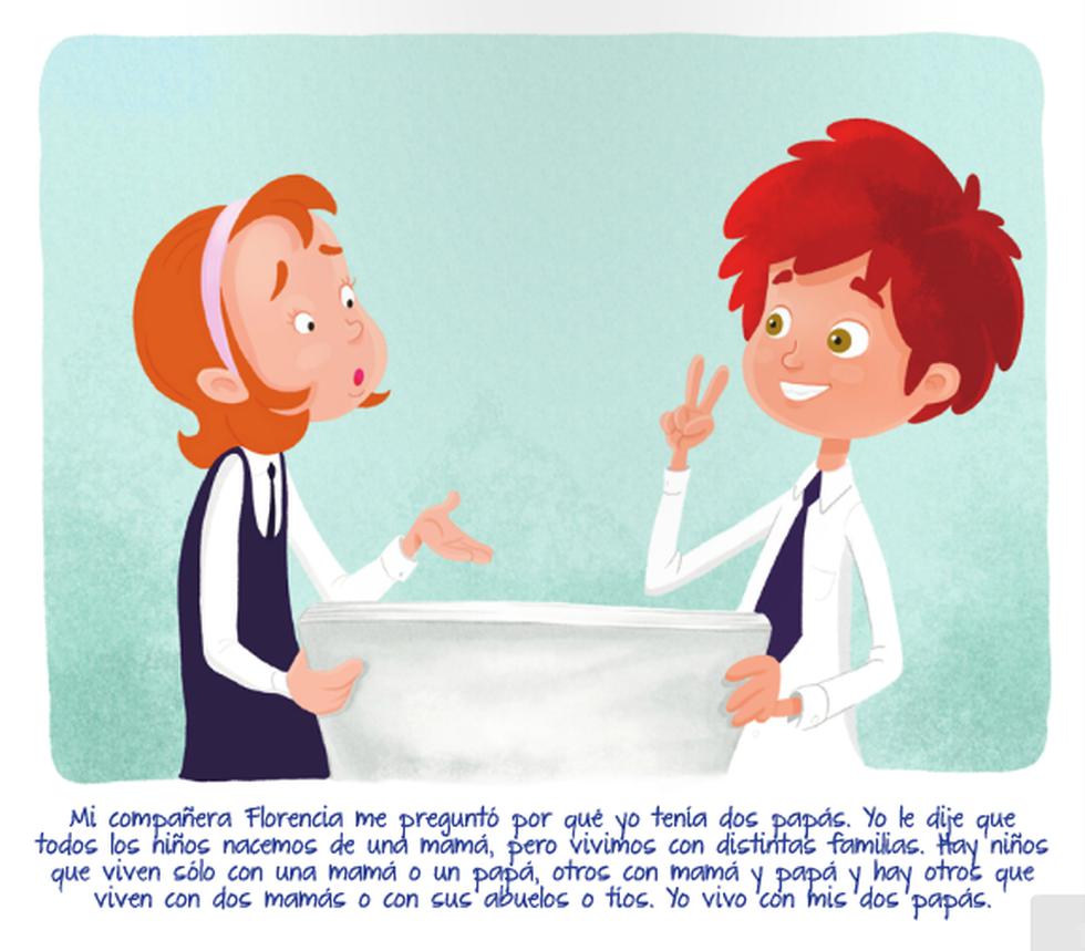 Lea aquí el cuento "Nicolás tiene 2 papás" que ha causado gran controversia