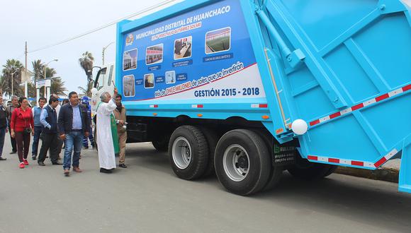 Huanchaco: Adquieren maquinaria para reforzar el recojo de basura