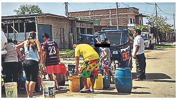 Cien mil tumbesinos se queda sin agua en plena emergencia sanitaria