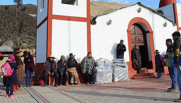 Declaran emergencia por heladas a 14 distritos de Tacna y Moquegua