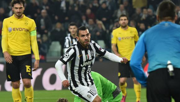 Champions League: Juventus venció 2-1 a Borussia Dortmund