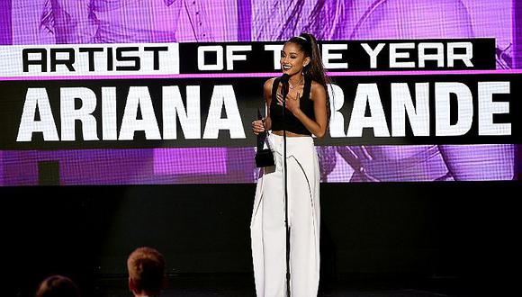 ​AMAs: Ariana Grande fue elegida la artista del año