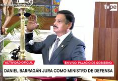 Daniel Barragán Coloma es el nuevo ministro de Defensa en reemplazo de Richard Tineo