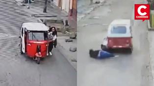 Mujer fue arrastrada por delincuente al resistirse a robo en San Juan de Miraflores (VIDEO)