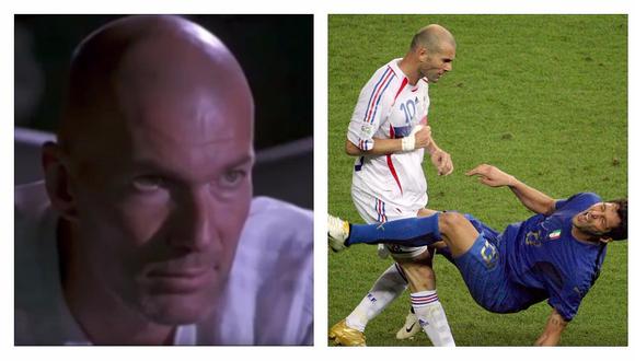 YouTube: Zinedine Zidane y su reacción al volver a ver su cabezazo a Materazzi (VIDEO)