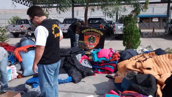 Aduanas incauta mercancía por 75 mil soles a camión de 'La Culebra'