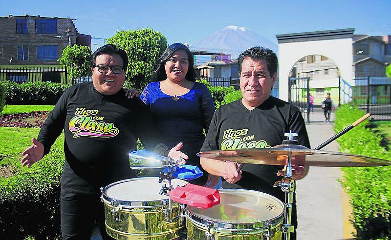 La música chicha en Arequipa llega con los hermanos Figueroa