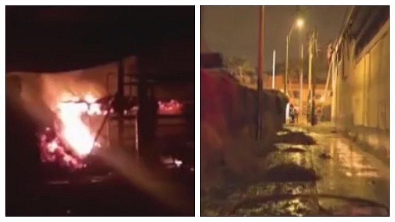 Surco: Controlan incendio en terreno de la FAP en San Roque (VIDEO)