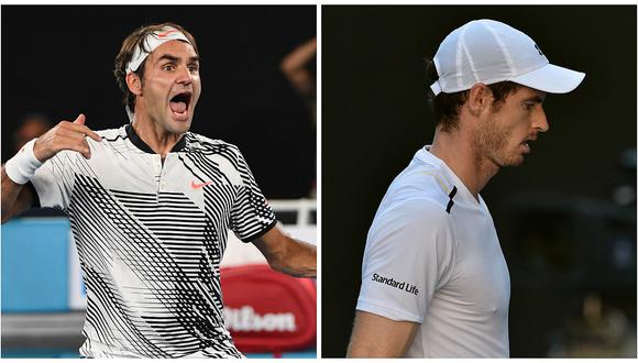 Abierto de Australia: Roger Federer avanza a cuartos de final y Andy Murray es eliminado 
