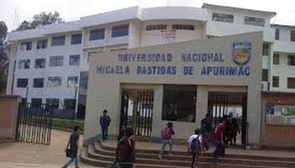 Abancay: disparos en ciudad universitaria de la UNAMBA