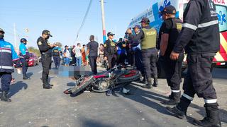 Trágicos accidentes de tránsito dejan dos muertos en la provincia de Pisco