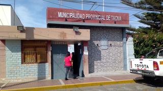 Denuncian preventivamente a autoridades del municipio provincial de Tacna